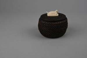 Image of Baleen Basket with Seal Finial