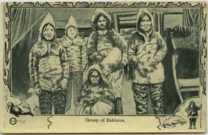 Image: Group of Eskimos  [Inuit]