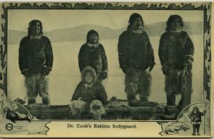 Image: Dr. Cook's Eskimo [Inuit] Bodyguard