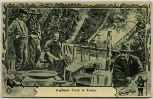 Image: Explorer Cook in Camp