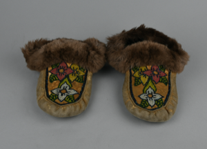 Image of Beaded Moccasin/Slippers