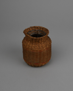 Image: Basket woven around a jar 