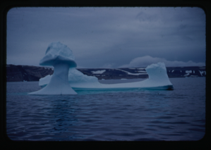 Image of Iceberg floating in Wolstenholme Sound.