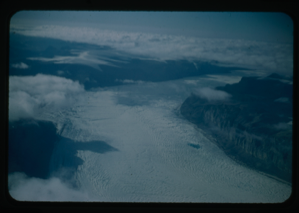 Image of An aerial shot [glacier]