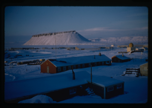 Image of Thule airbase, Mt. Dundas in background.