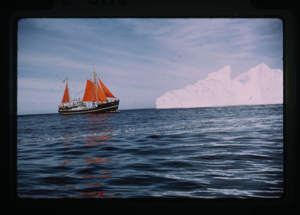 Image: HERO sailing by iceberg