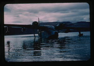 Image of Plane landed on the water