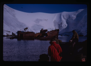 Image of Rusty shipwreck