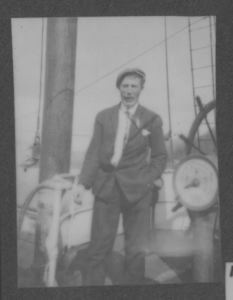 Image of Bob Bartlett on the [SS] Roosevelt