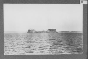 Image: View of iceberg or island