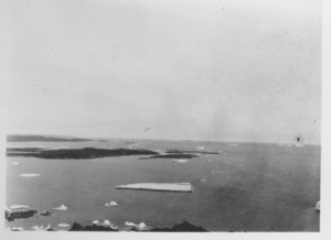 Image of [Ice floes near shore]