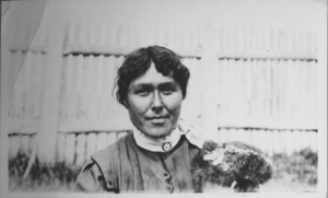 Image of Half-breed Eskimo [Inughuit]  woman of Labrador