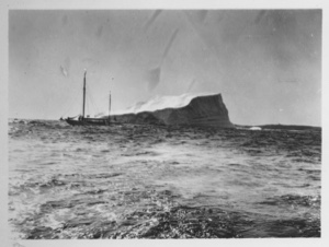 Image of [Bowdoin passing iceberg]