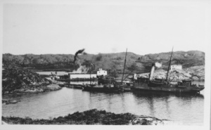 Image of Whaling station on Labrador coast