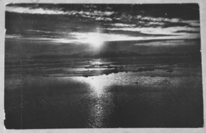 Image of Midnight sun, Ellesmere Land [postcard]