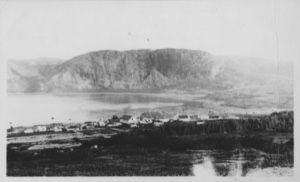 Image of Eskimo [Inuit] village of Nain
