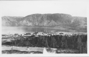 Image of Moravian Eskimo [Inuit] settlement Nain in Labrador