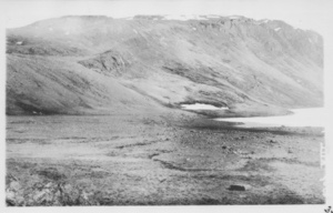 Image of Brother John's Glacier, Panorama of glacier and lake