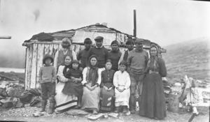 Image: Group of Labrador Eskimos [Inuit]