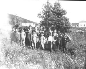 Image: School boys- Moravian Mission school