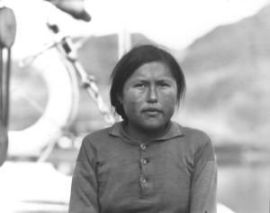 Image of Eskimo [Inuk] Girl`