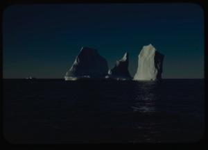 Image: Iceberg in sun and shadow