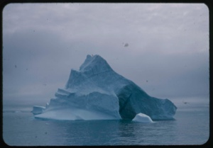 Image of Iceberg with arch