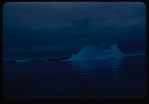 Image of Iceberg in blue light