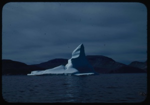 Image of Iceberg in sun and shadow