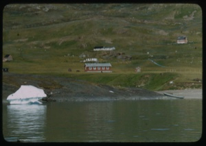 Image: Iceberg by land