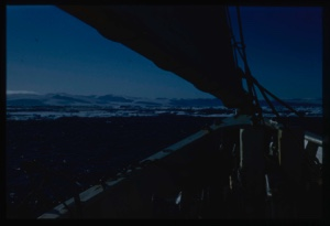 Image of Icefield beyond boom