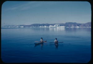 Image of Two kayakers