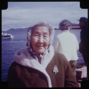 Image: Mrs. Martin Martin, elderly Eskimo woman