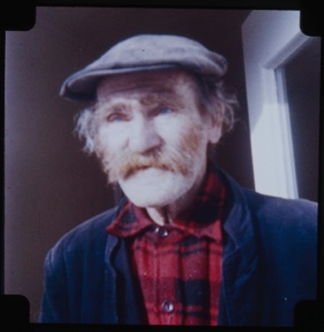 Image: Older Eskimo [Inuk] man wearing cap