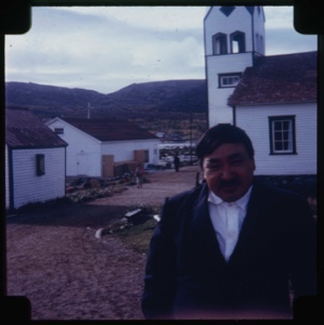 Image of Jerry Sillitt by church