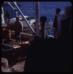 Image of Jerry Sillitt on dock