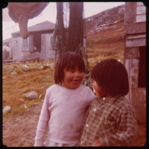 Image: Two Eskimo [Inuit] children