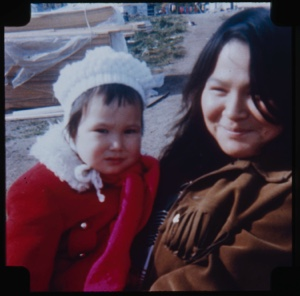 Image of Eskimo [Inuit] mother and child