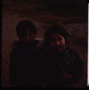 Image of Two Eskimo [Inuit] children
