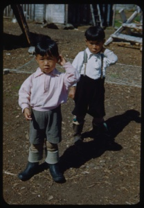 Image of Two Eskimo [Inuit] school boys