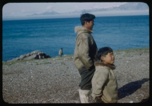 Image of Two Eskimo [Inuit] boys