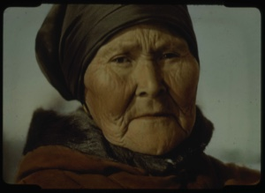 Image of Elderly Eskimo [Inuk] woman