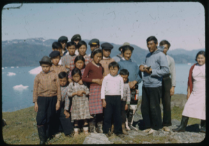 Image: Group of Eskimos [Inuit]