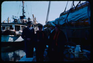 Image of Miriam MacMillan and officers by WESTWIND and BOWDOIN