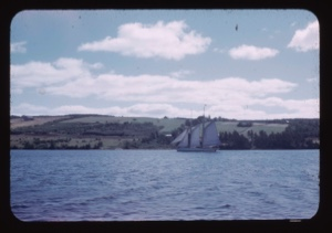 Image of Yankee under full sail