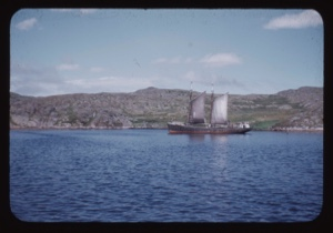 Image of Fishing boat under sail