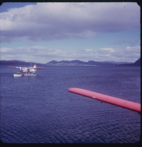 Image of Airplane in harbor