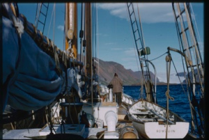 Image: Deck view, starboard. Rutherford Platt? forward