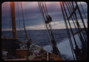 Image: Crossing to Greenland--at sea