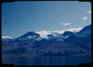 Image: Ice cap on mountains